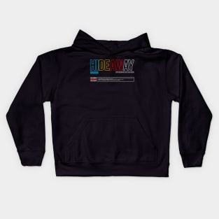 hideaway streetwear Kids Hoodie